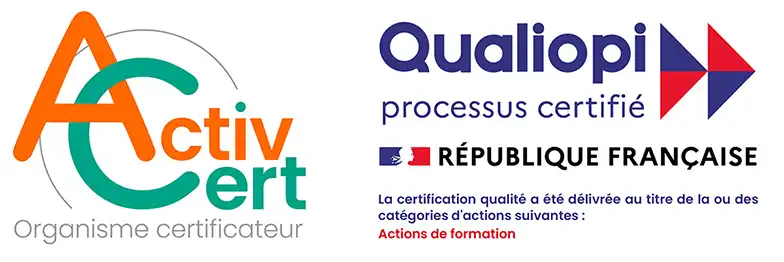 Logo Activ Cert Qualiopi